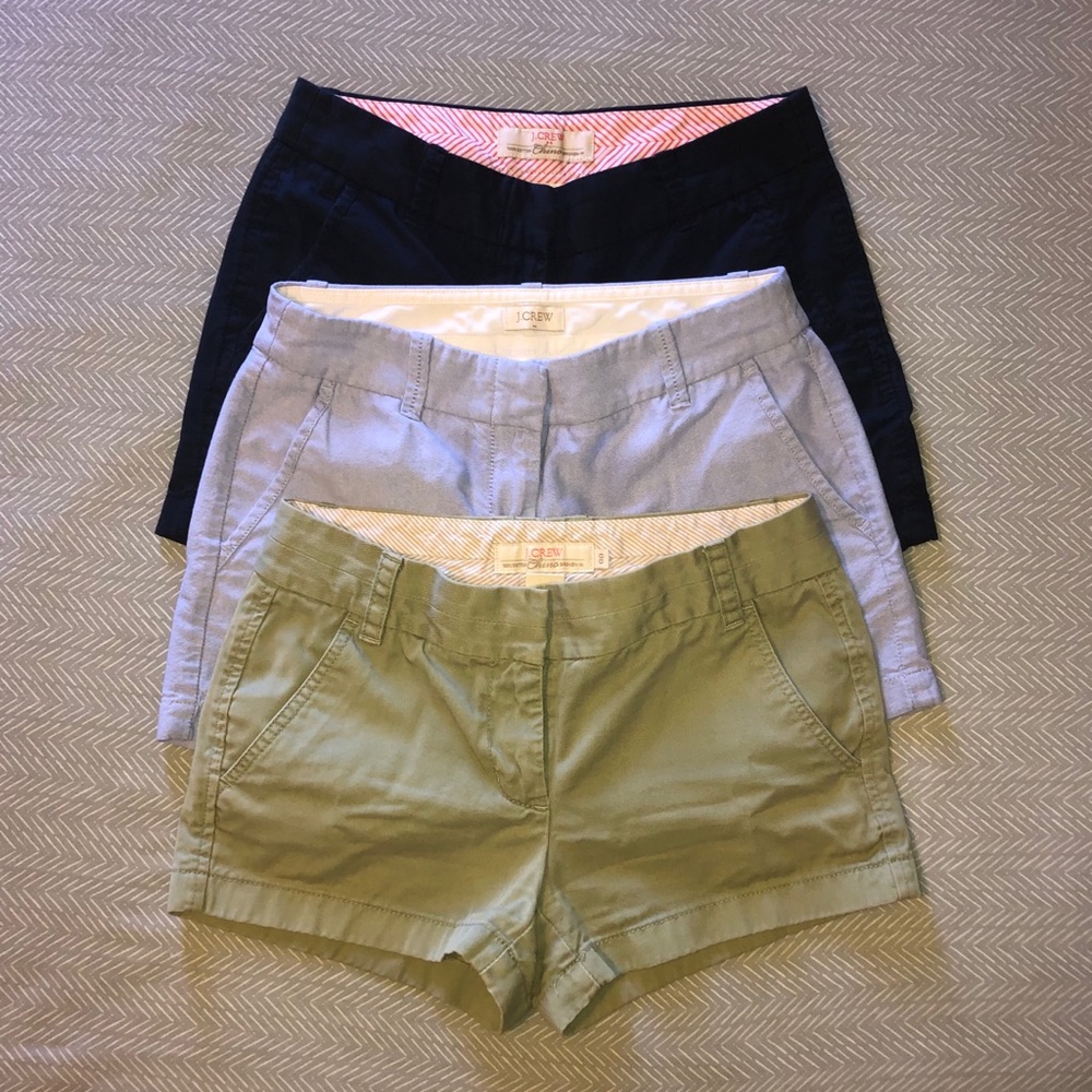 🚫DONATED🚫Bundle of 3 Pairs - J. Crew Shorts 00